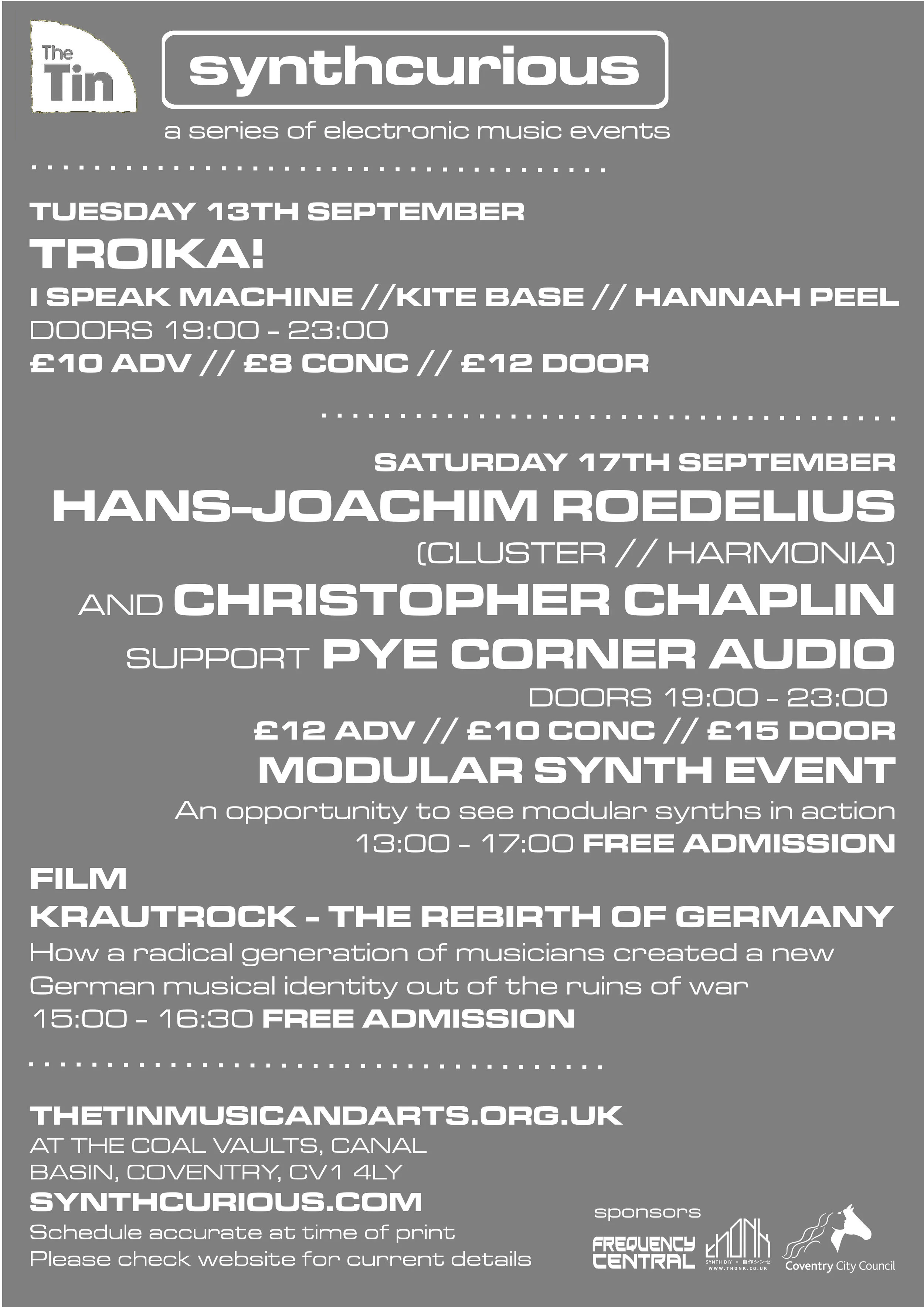 Synthcurious Poster Rhiannon Bigham