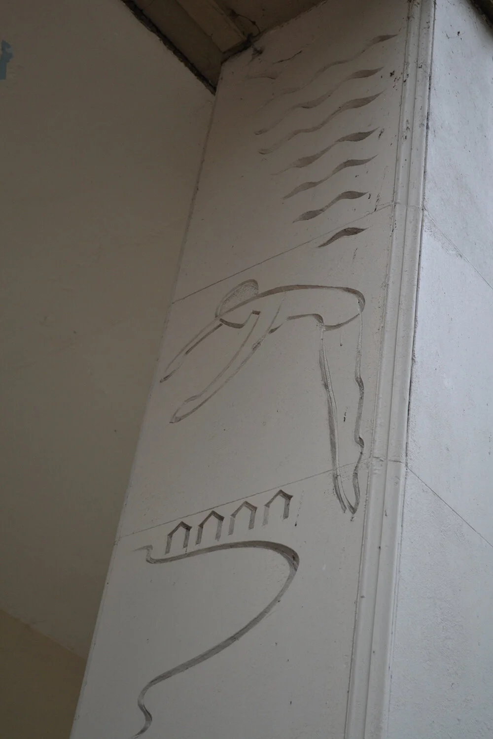 Coventry Cooperative Modernist Architecture Swimmer Concrete