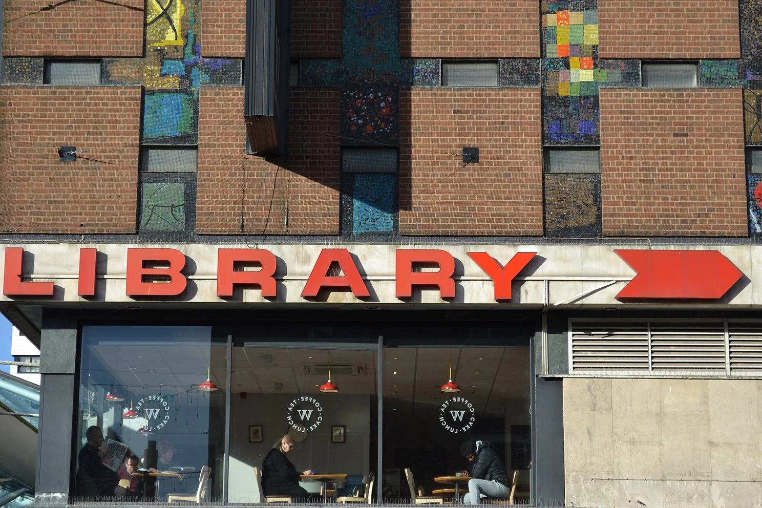 Coventry Central Library Modernist Fred Millet Postwar Architecture Mural