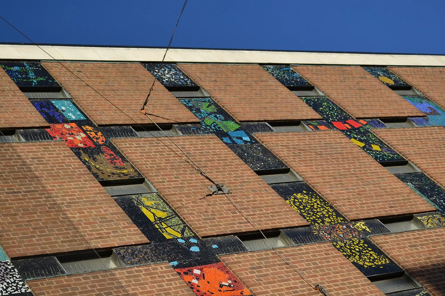 Coventry Central Library Modernist Fred Millet Postwar Architecture Mural
