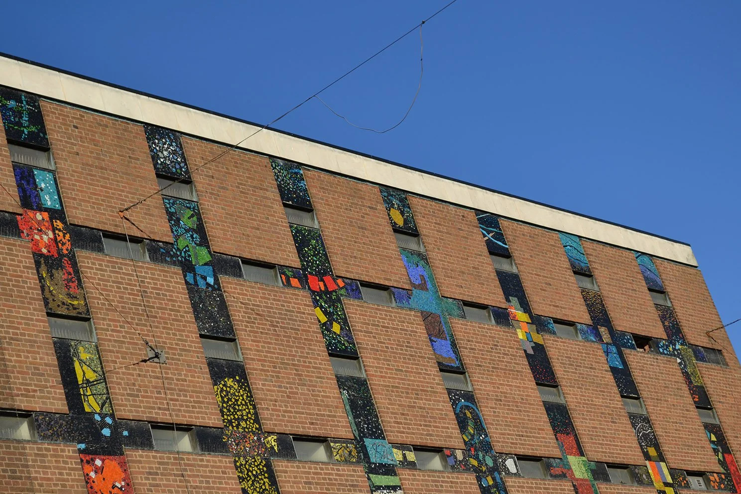 Coventry Central Library Modernist Fred Millet Postwar Architecture Mural