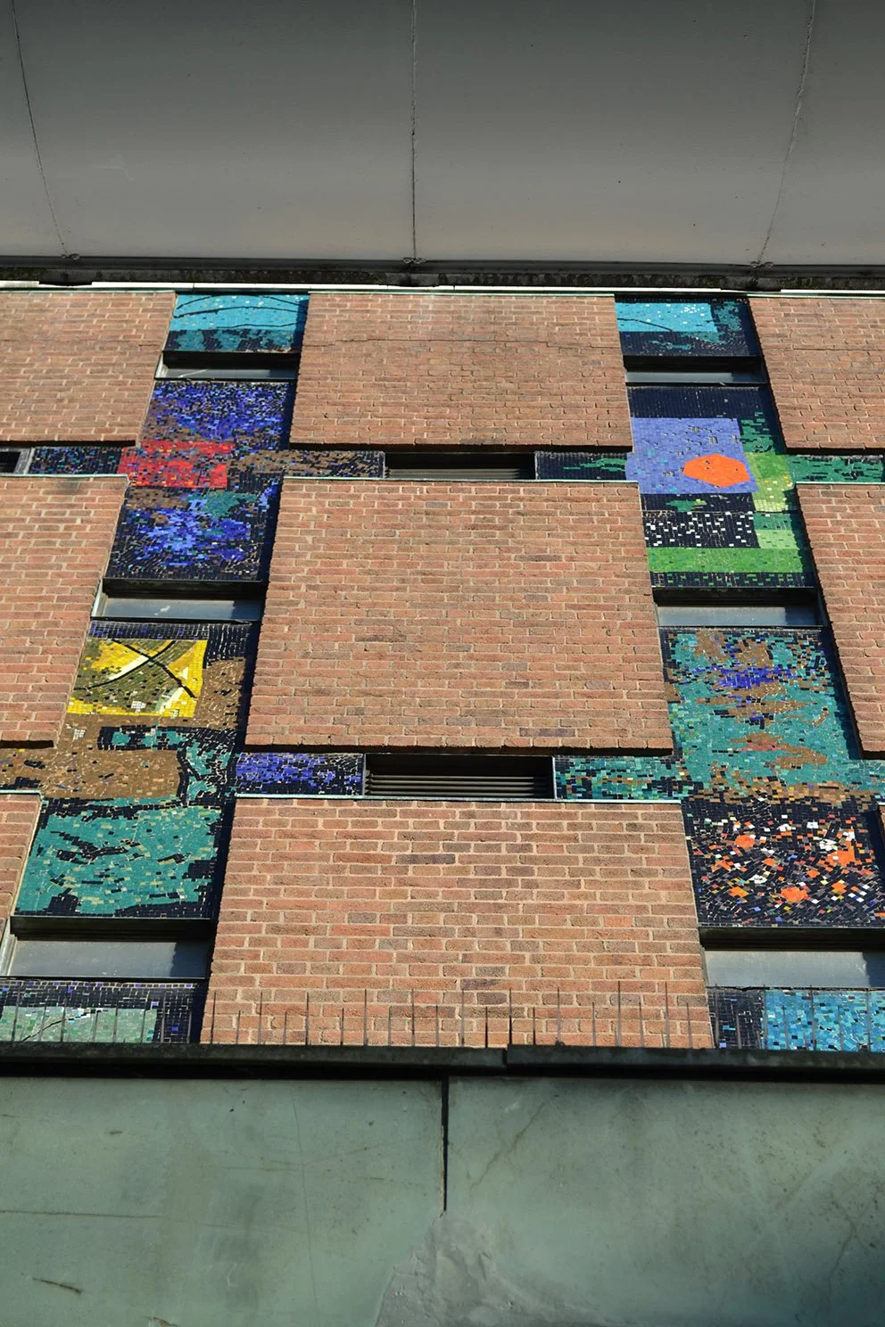 Coventry Central Library Modernist Fred Millet Postwar Architecture Mural