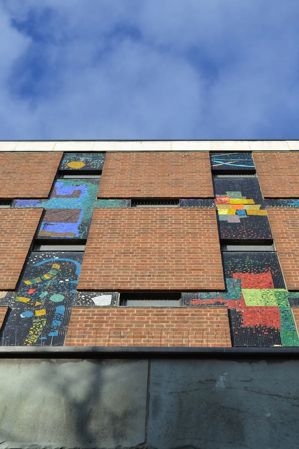 Coventry Central Library Modernist Fred Millet Postwar Architecture Mural