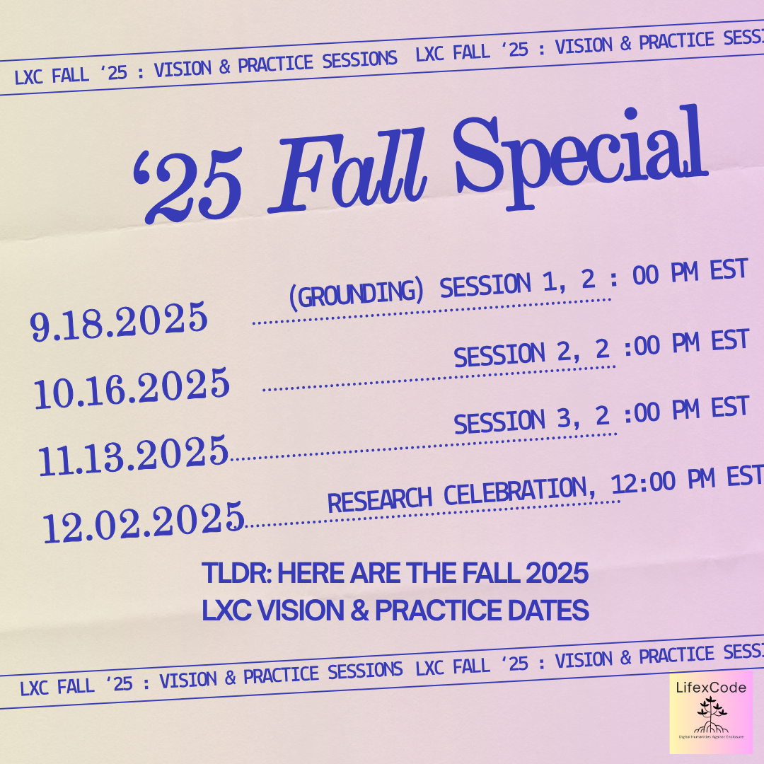 FALL 2025 V&P SESSION 1: GROUNDING