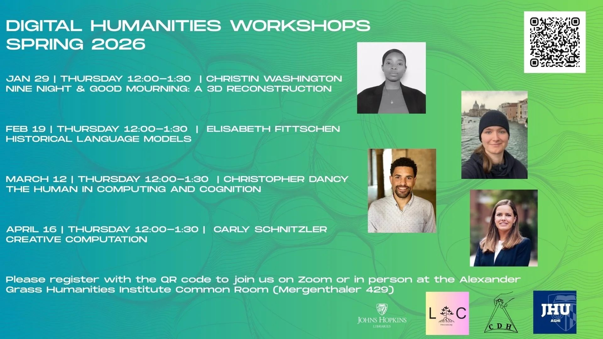 Spring 2026: Digital Humanities Workshop 