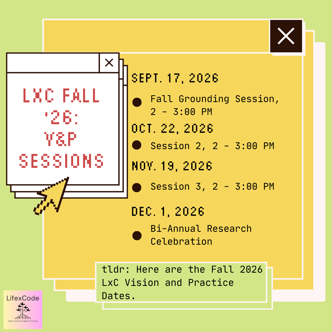 LifexCode ‘26 V&amp;P GroundingSession