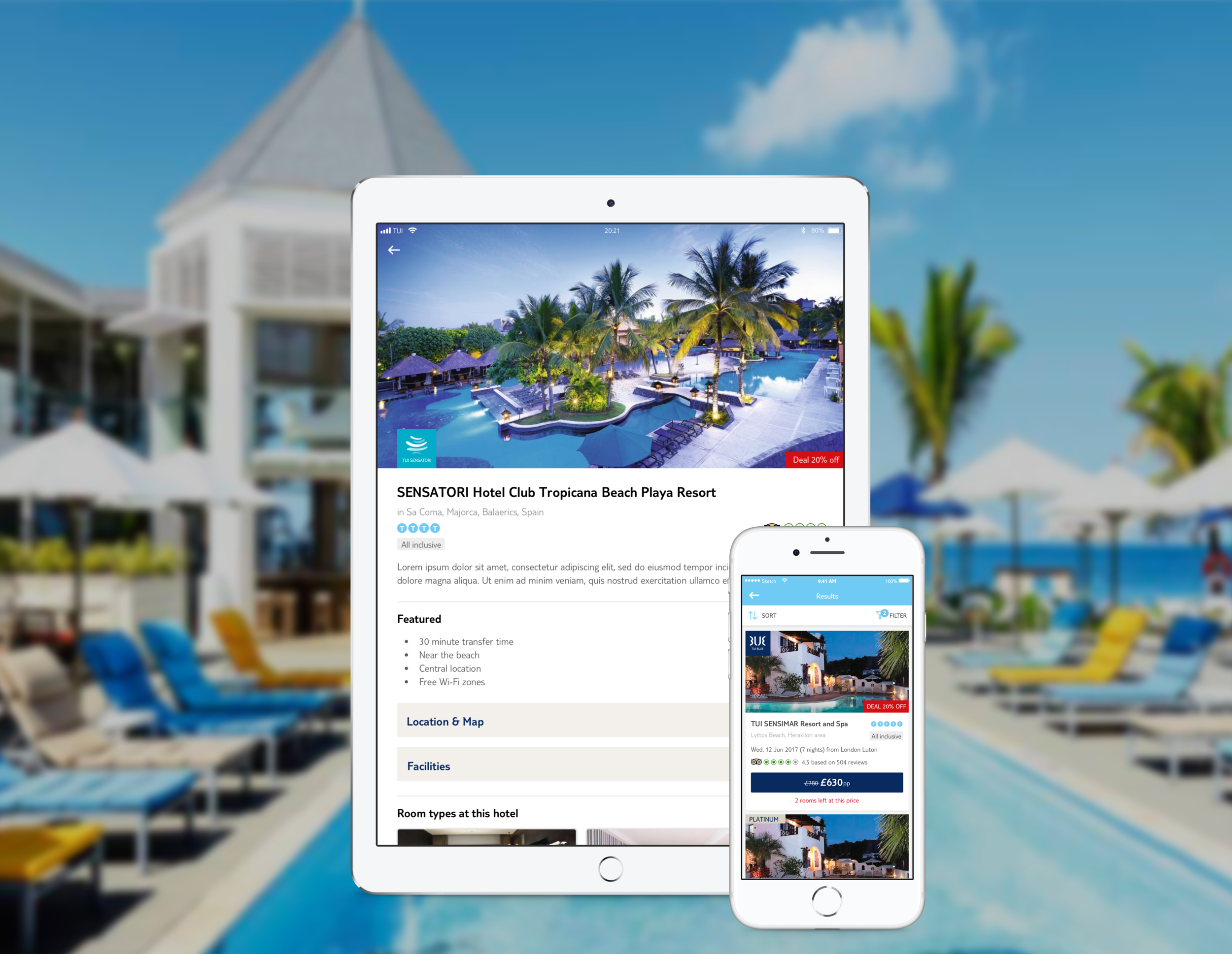 TUI Holiday Search