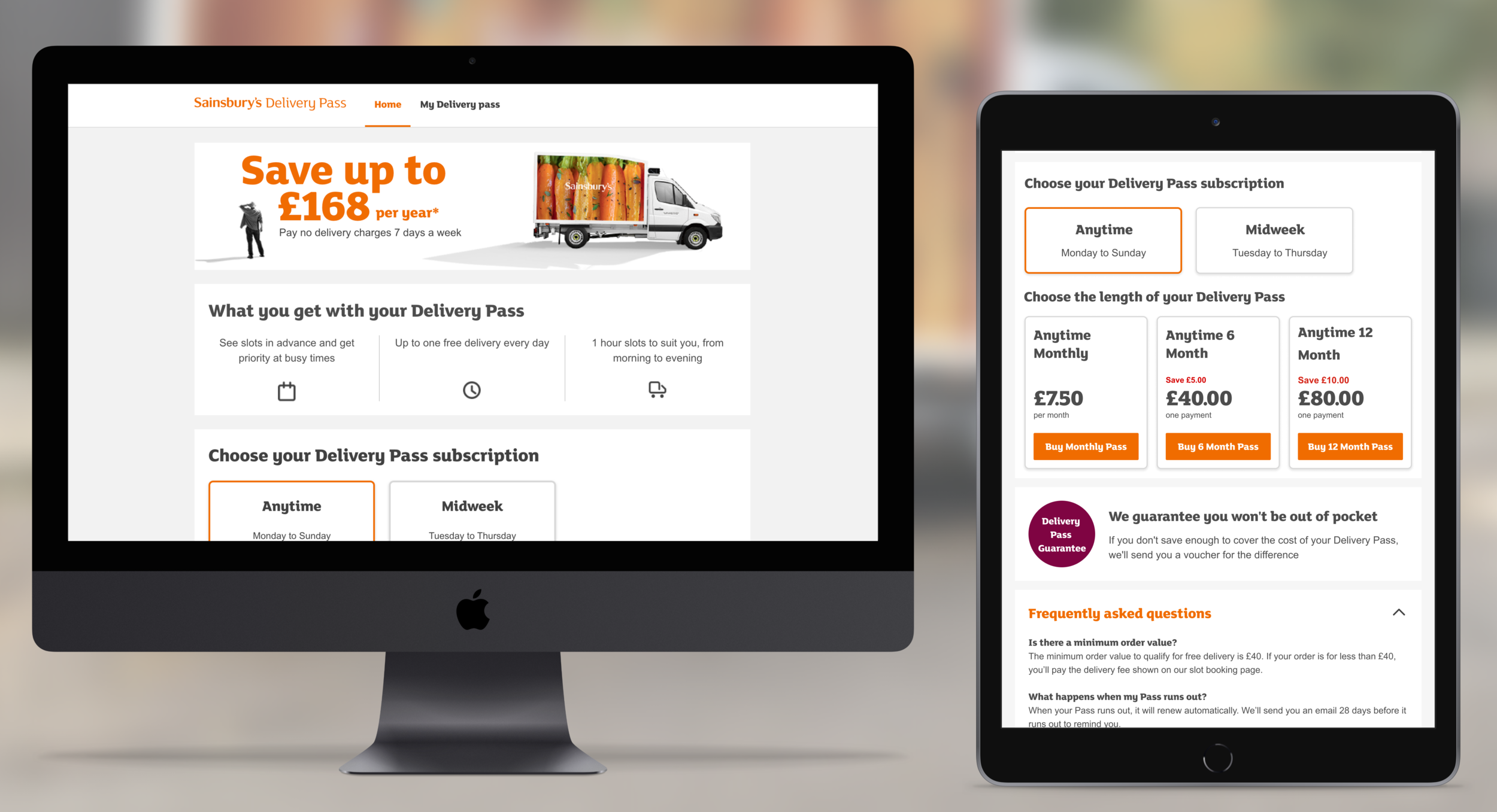 Sainsbury's Delivery Pass