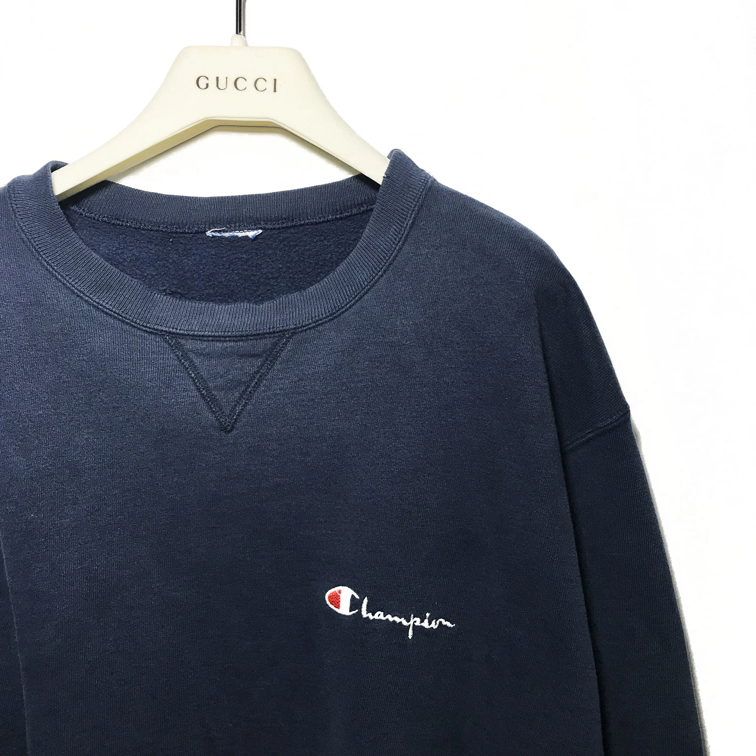 Vintage Champion Script Logo Crewneck 