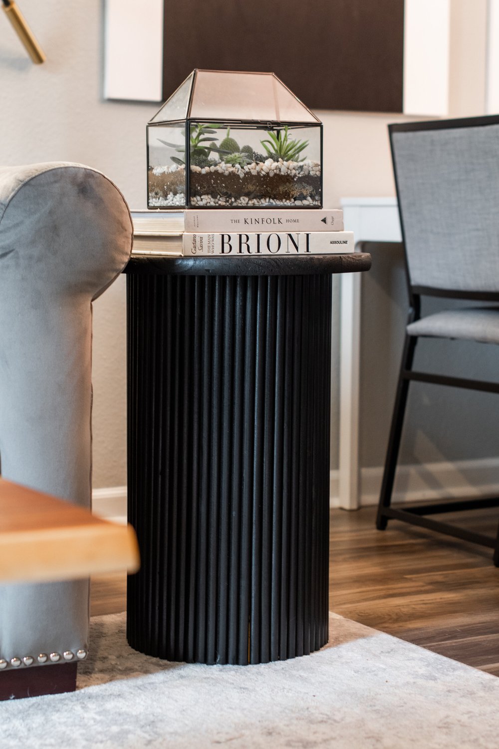 D.I.Y Fluted Side Table Tutorial — At Home With Savvy