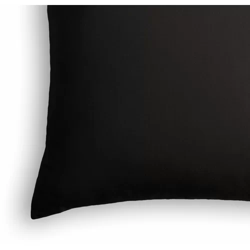 22" x 22" Black Outdoor Pillow