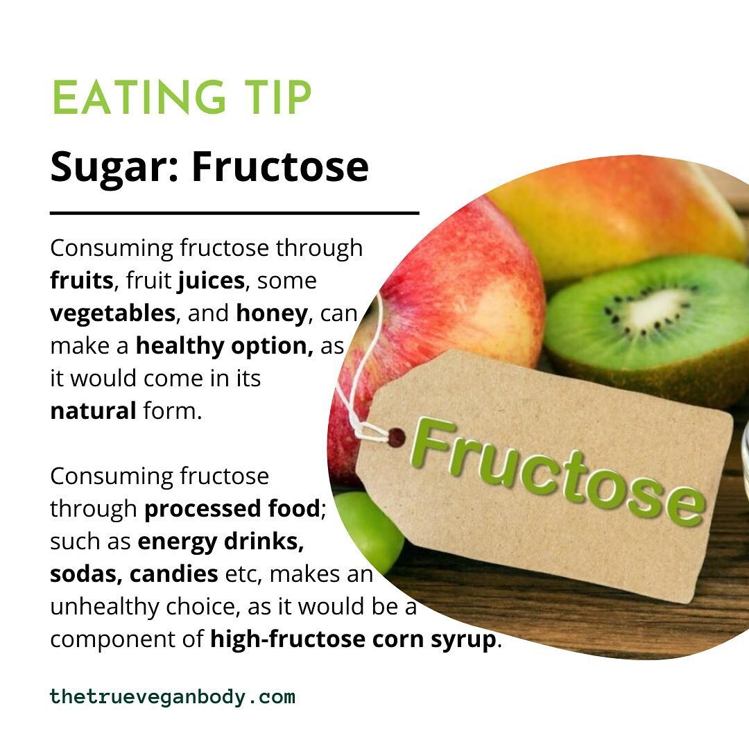 There are different kinds of fructose in foods, some are good, and some are bad for your health.

🍃  The good natural fructose is one consumed through fruits, fruit juices, some vegetables, and honey. 

🍃  Fructose is only harmful in excess amounts