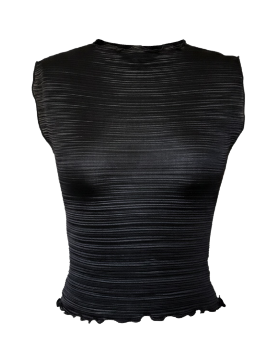 Horizontal Black Megan Top