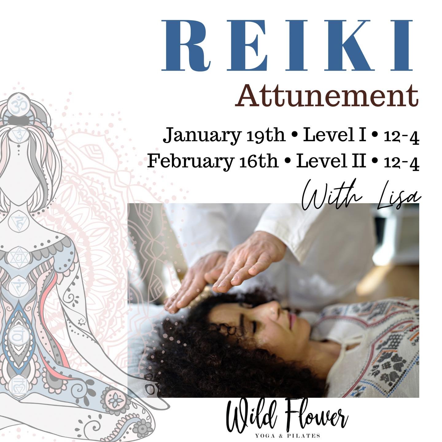 Prerequisite: Nothing! Anyone can learn to practice Reiki personally and professionally.

This is your invitation to move forward in your Reiki journey, and begin to tap into the divine universal energy. After completing this course you will be certi