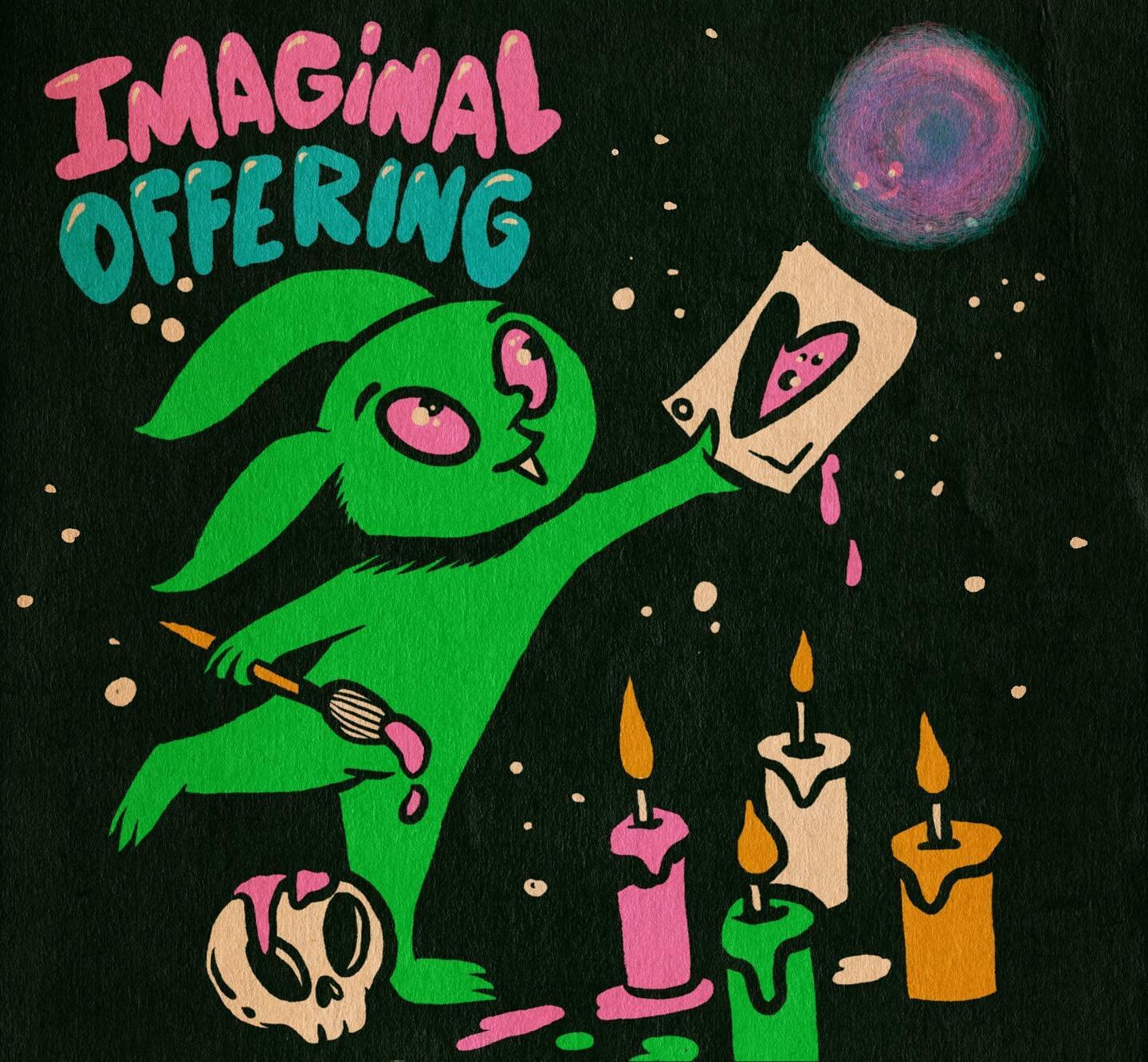 Imaginal Offerings. 💖

Had an awesome chat with @tracingowls about all things imaginal and weird. It&rsquo;s a 2hr stream of consciousness conversation that was truly a blast. You can give it a listen now wherever ya check out podcasts. Have the bes