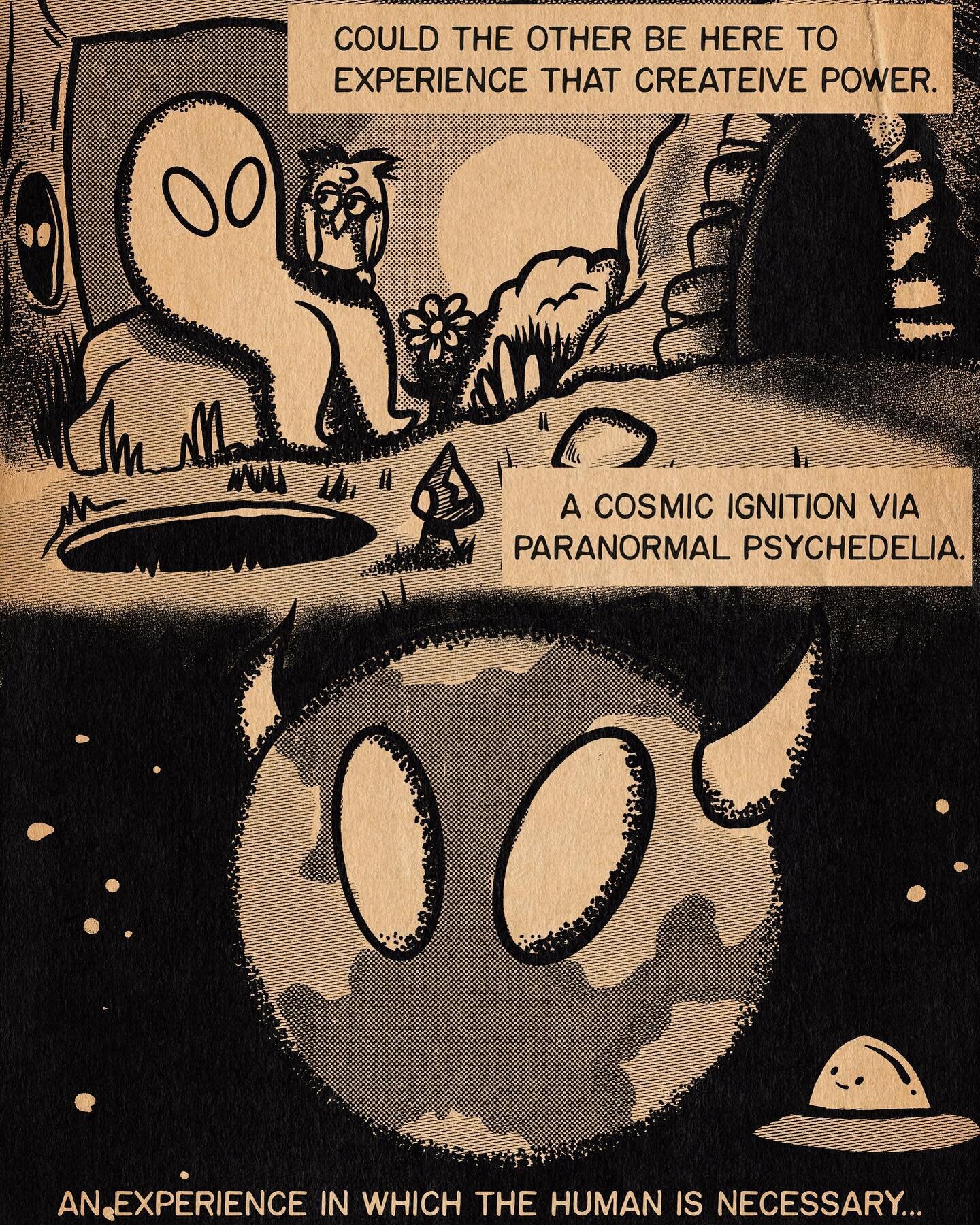 Cosmic ignition 💫

Little weirdo Wednesday comic for your morning enjoyment. Hope the weirdest day of the week finds you well! 👻

#weirdo #comics #cosmic #ignition #drawingoftheday #cartoon #paranormal #ufo #weirdoart