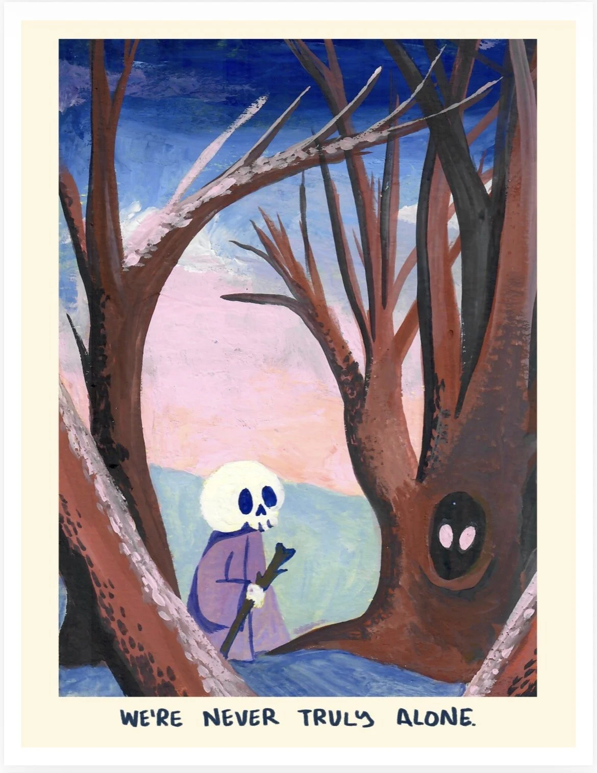 Never Alone - 8.5 x 11 Prints