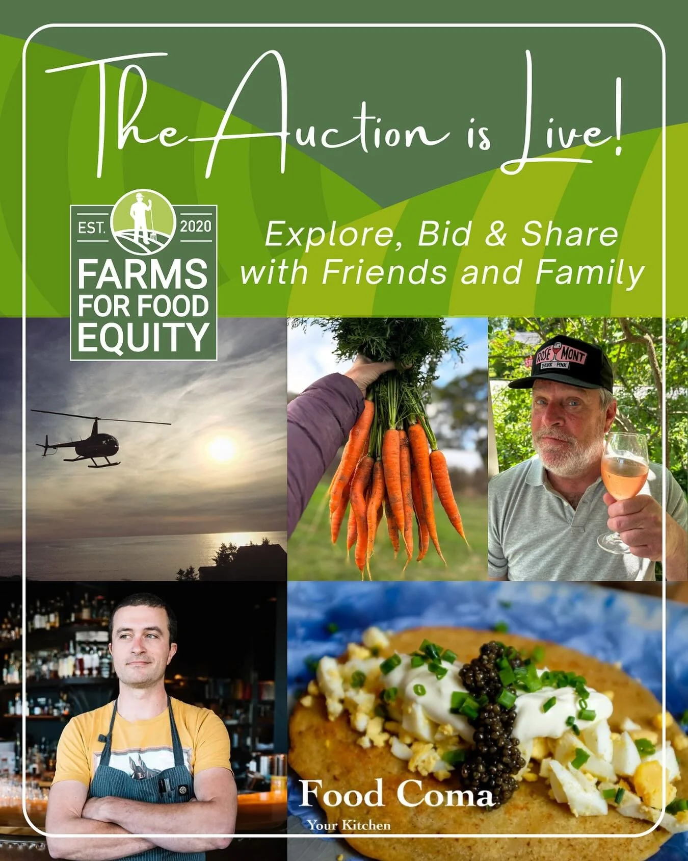✨The Auction is LIVE!✨

Bid on one-of-a-kind Maine experiences &mdash; from culinary evenings with award-winning chefs to unforgettable local adventures &mdash; all hosted by the talented members of our community.

Start bidding today and join us for