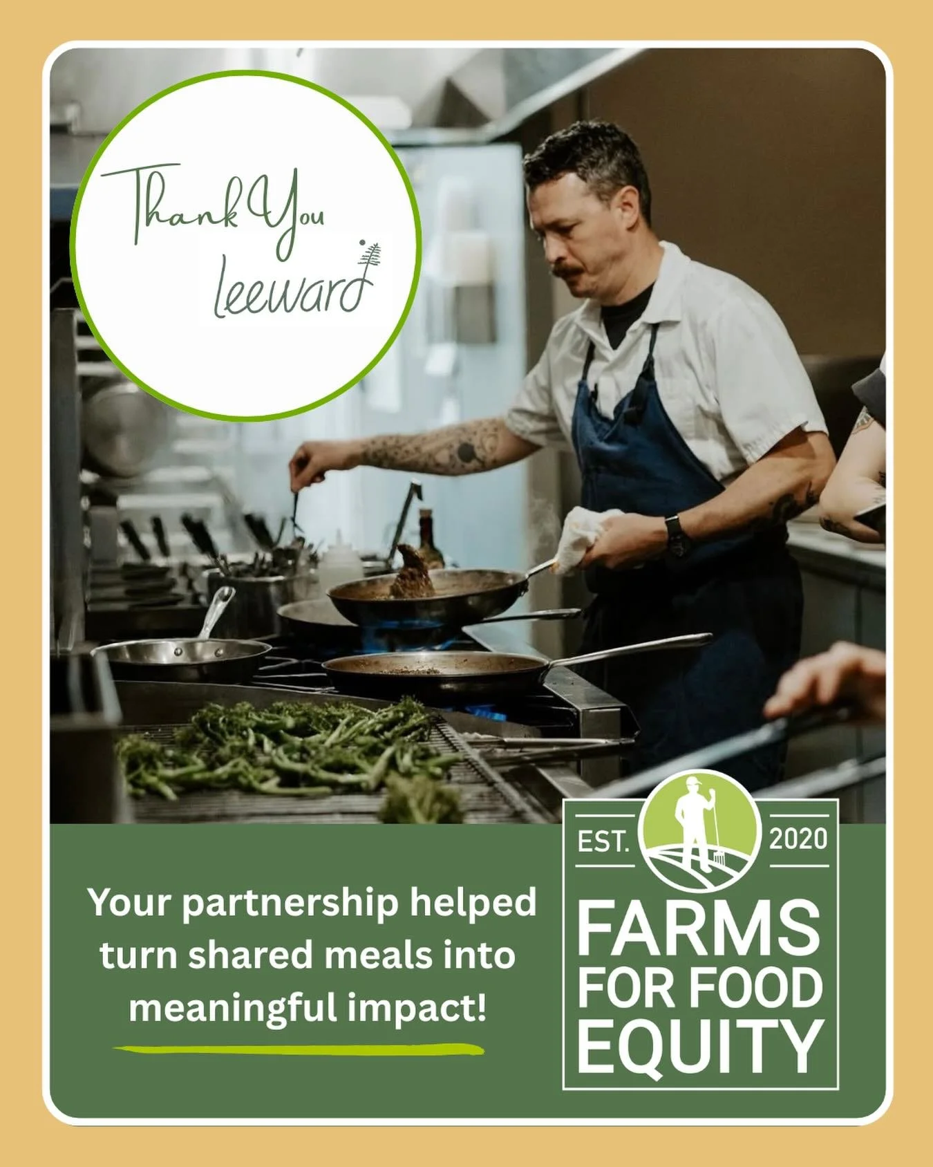 What an unforgettable Plates for Purpose evening on February 19th at Leeward ✨

A HUGE thank you to Chef Jake and the incredible team at @leewardmaine for hosting a night that perfectly blended exceptional food, community, and purpose.

Thanks to thi