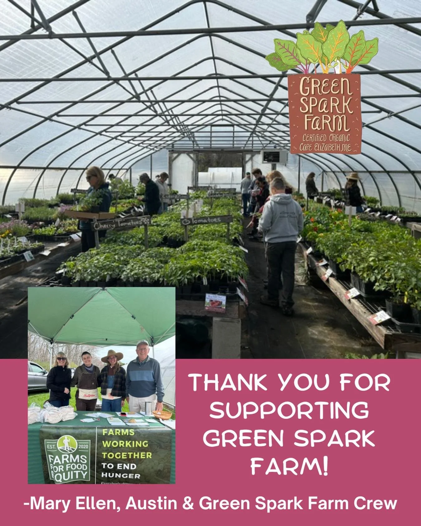 What an incredible Fund a Farm campaign💚

A huge THANK YOU to the entire Farms for Food Equity community for showing up to support Green Spark Farm and helping make fresh, local food more accessible to our community.

Together, we raised over $2,750