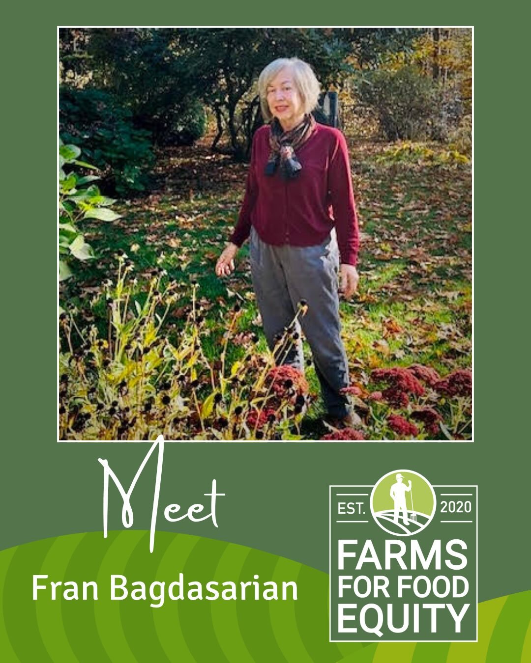 Meet the Board - Say hello to Fran Bagdasarian 👋

Rev. Dr. Fran Bagdasarian is a community organizer, ordained interfaith minister, and registered nurse with 30 years of experience in bridge-building, reflection, and community service.

Her work spa