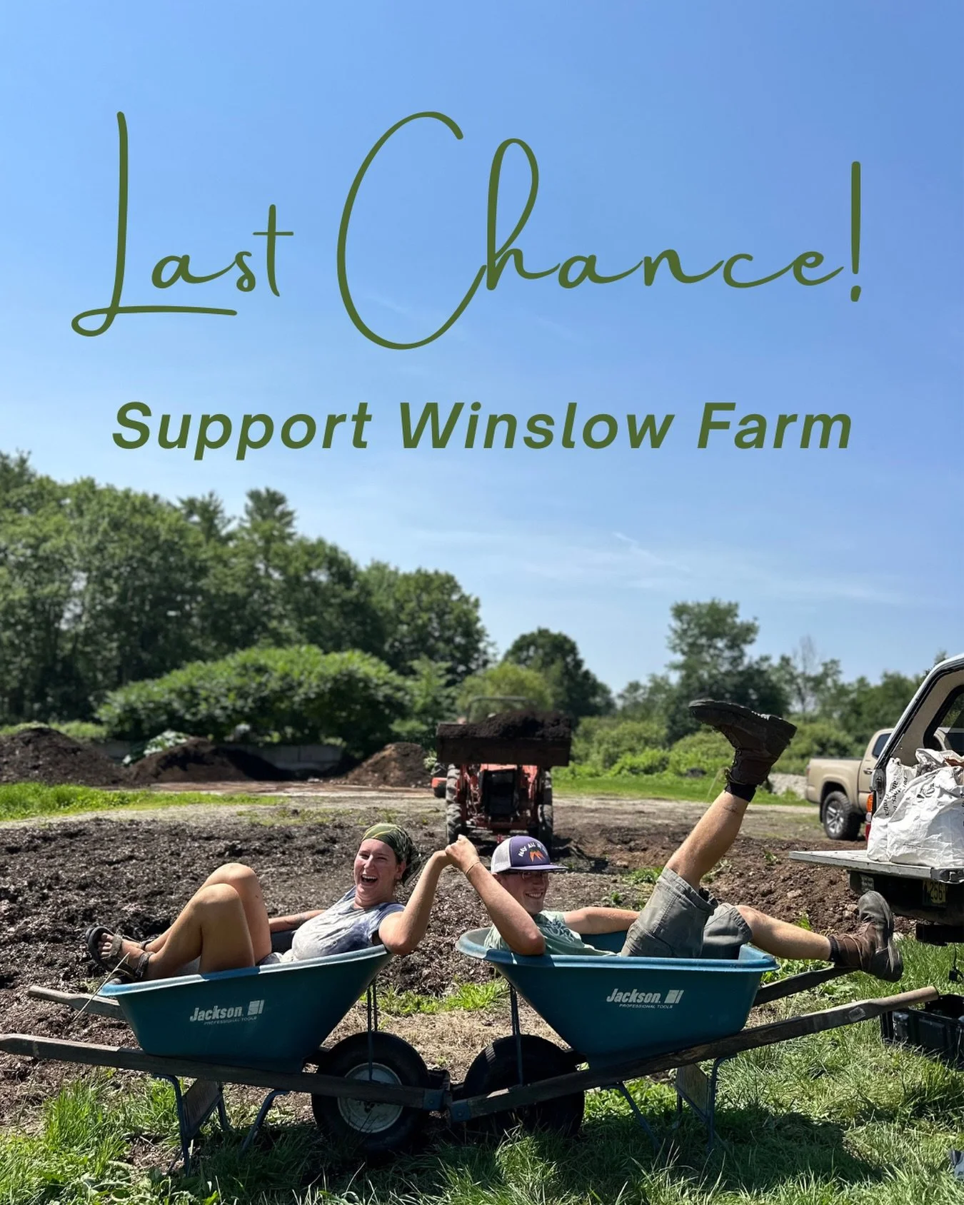 Our Fund a Farm campaign supporting Winslow Farm is coming to a close, and Sunday, August 2 is your final opportunity to donate.

Every dollar helps Farms for Food Equity purchase fresh, locally grown produce from Winslow Farm and deliver it to Maine