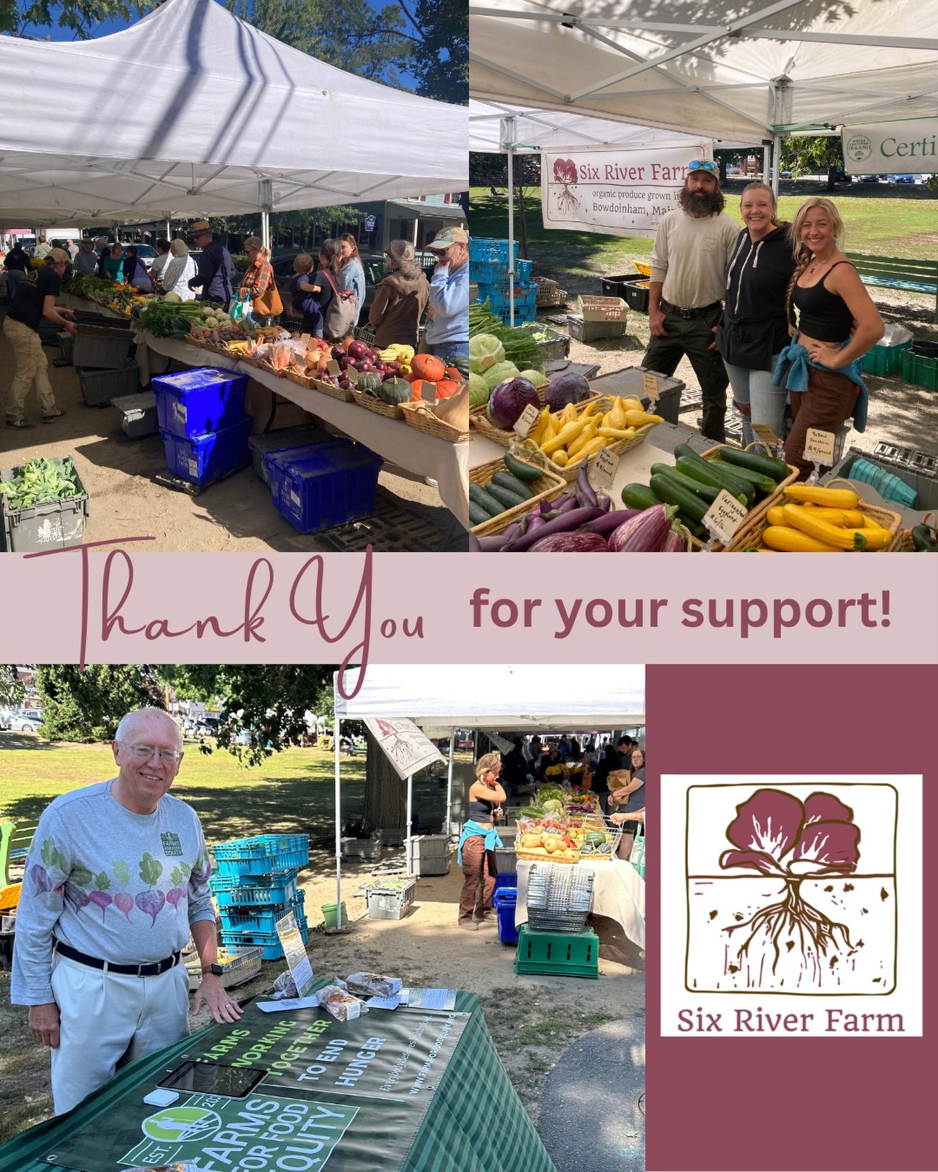What a way to wrap up our Fund a Farm season! 💚🌱

Thank you to everyone who showed up for Six River Farm and supported this campaign. Your generosity helps keep local food in our community, supports Maine farmers, and makes sure good food gets wher