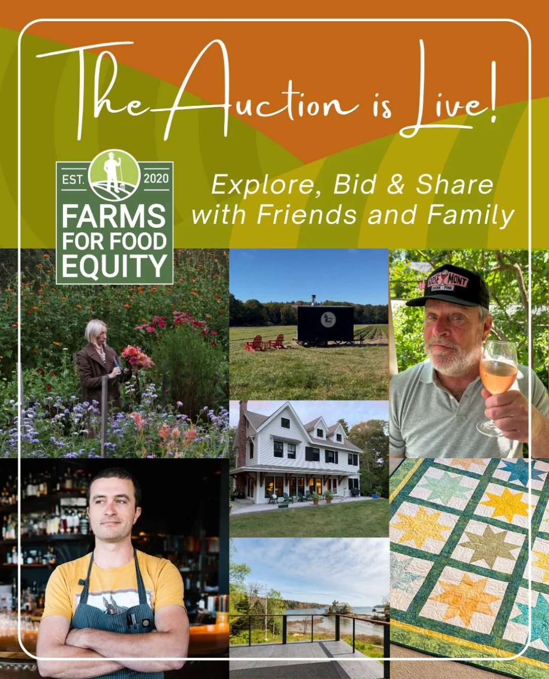 🌟THE AUCTION IS LIVE! 🌟

The wait is over! Our ONE MILLION POUNDS &amp; COUNTING online auction is officially open, and we have some amazing experiences and one-of-a-kind items up for grabs. From private cooking classes and wine tastings to Maine g