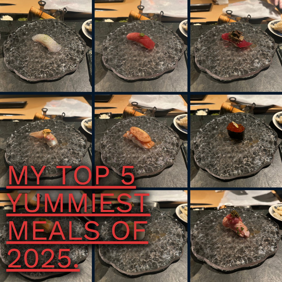 My Top 5 Yummiest Meals of 2025 (The Ones I’m Still Thinking About)