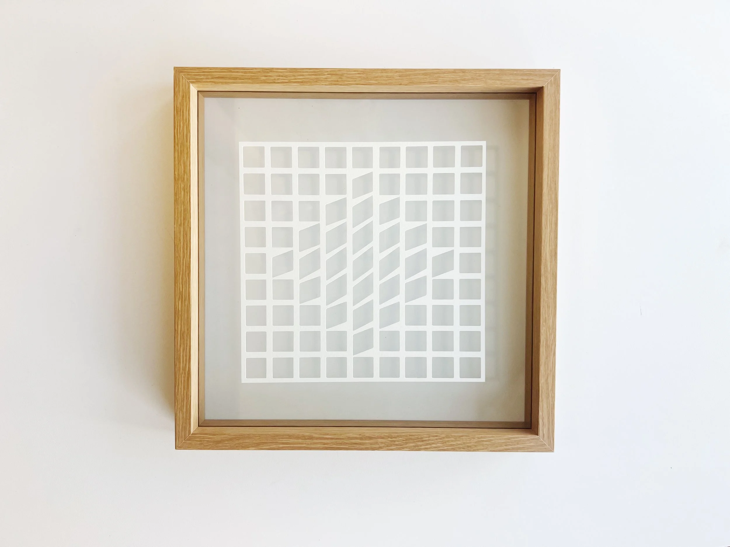 Grid – Geometric Paper Artwork