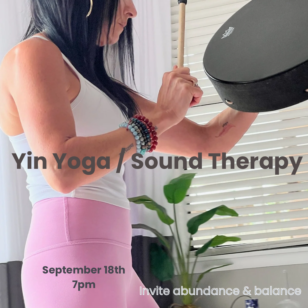 Yin + Sound Bath w/ Nicole