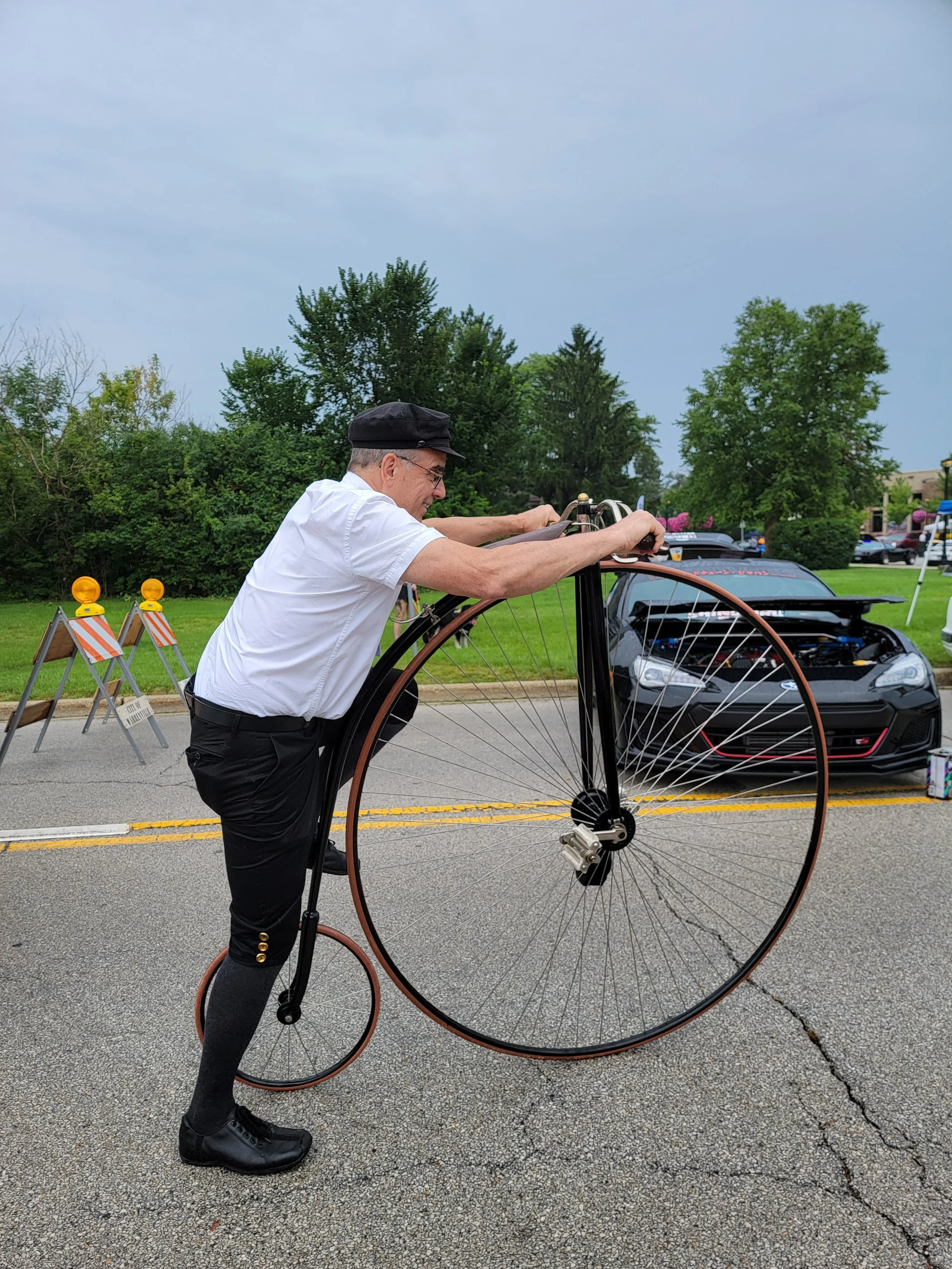 Warrenville Summer Daze 3 annual bike show