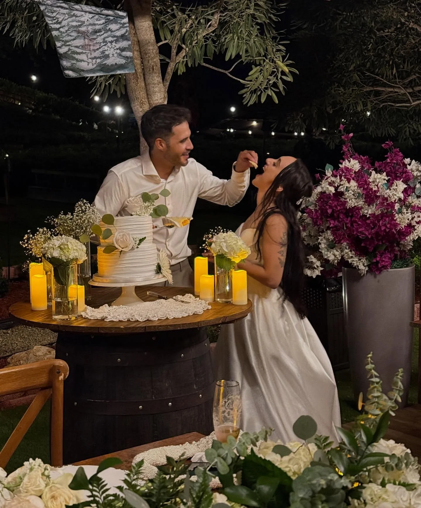 Well, I was going to wait until I got the &ldquo;professional&rdquo; pictures to make a post&hellip; but these are just too good. So here it is. Last month I got married to the man of my dreams 🥰🤍 
It was a celebration for the ages. We got to celeb