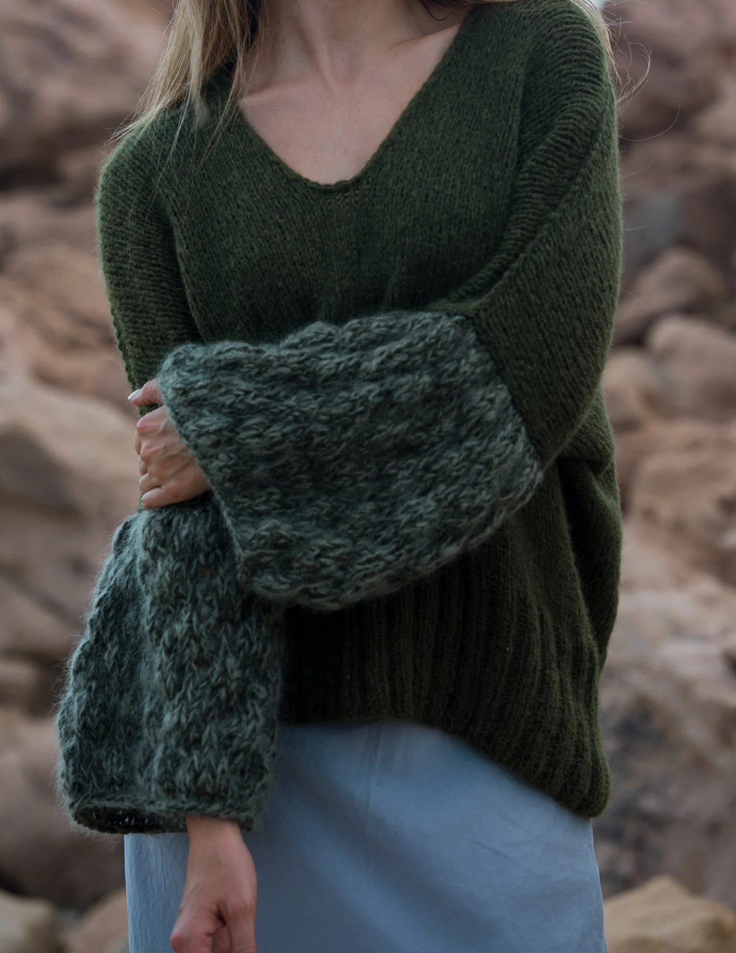 Cactus Sweater Pattern. Baja Collection. — for the love of knitwear