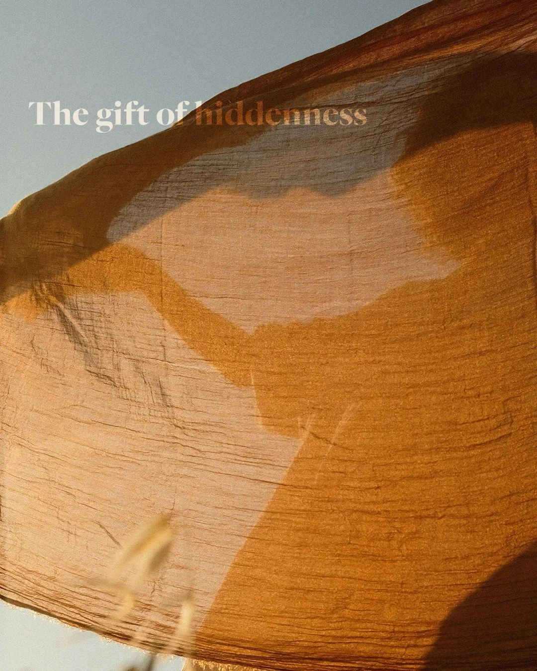 What if the focus isn&rsquo;t on you?⁠
⁠
&ldquo;What if we welcomed hiddenness as much as we pursued visibility? Visibility, multiplication, and platform aren&rsquo;t the only roads that lead to impact. Embracing hiddenness may seem like a countercul