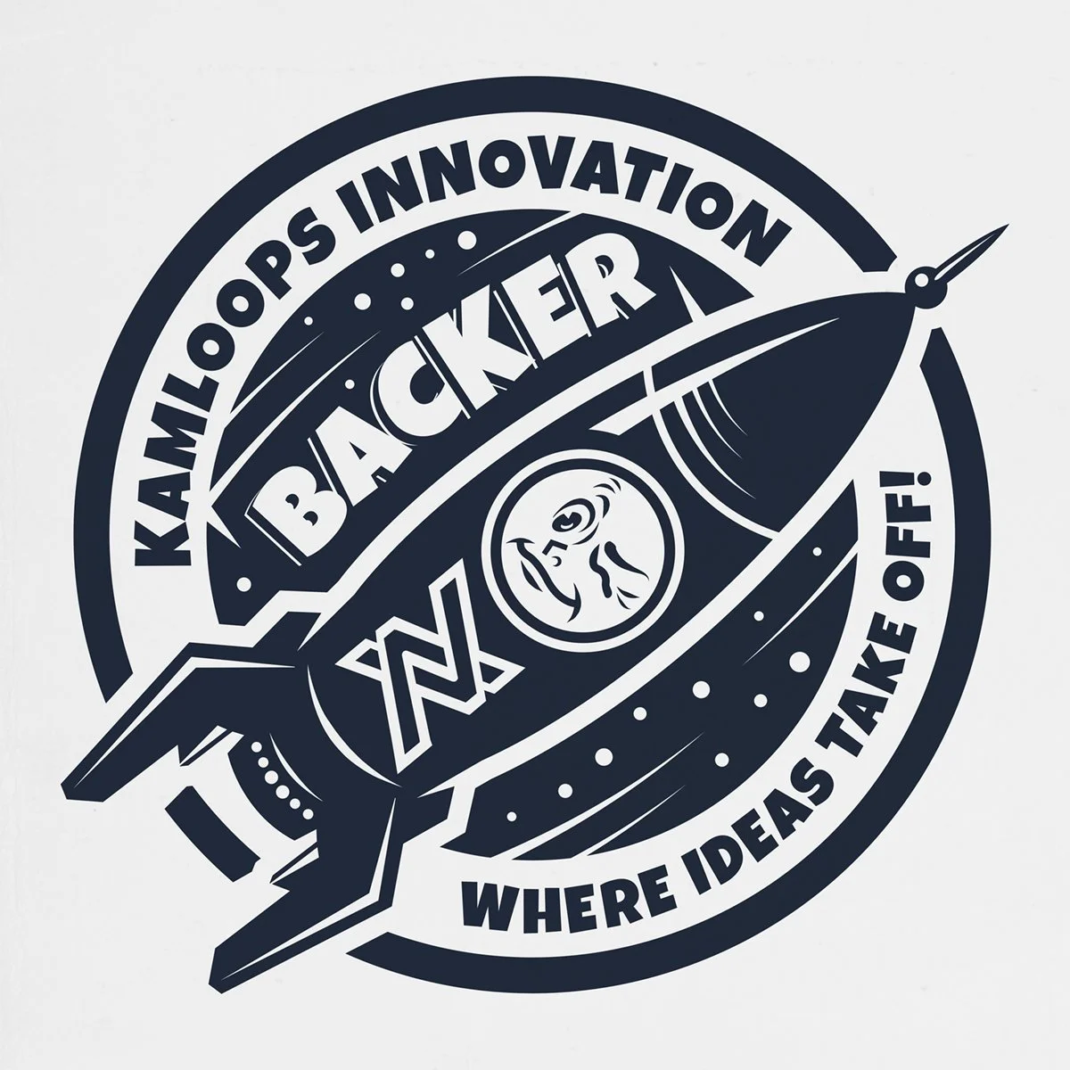 Kamloops Innovation "Backer" badge