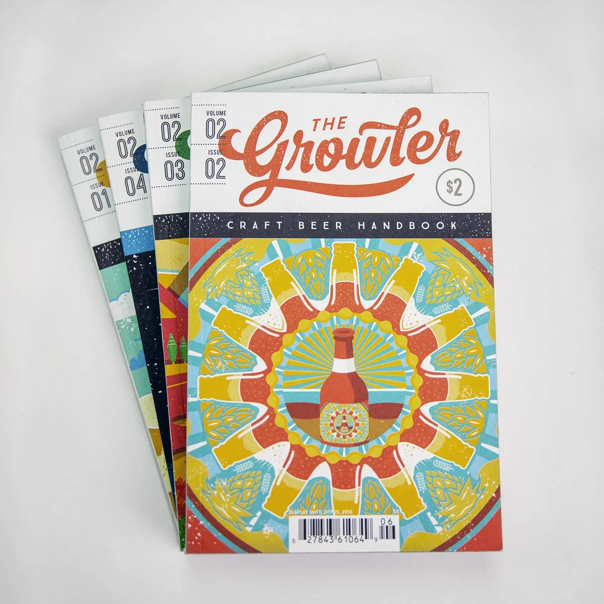 Growler Magazine, Volume 2 Issue 2 cover illustration by Neil Manuel.