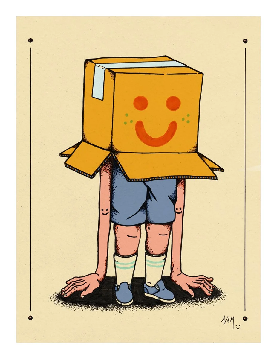 Box Man. Neil Manuel