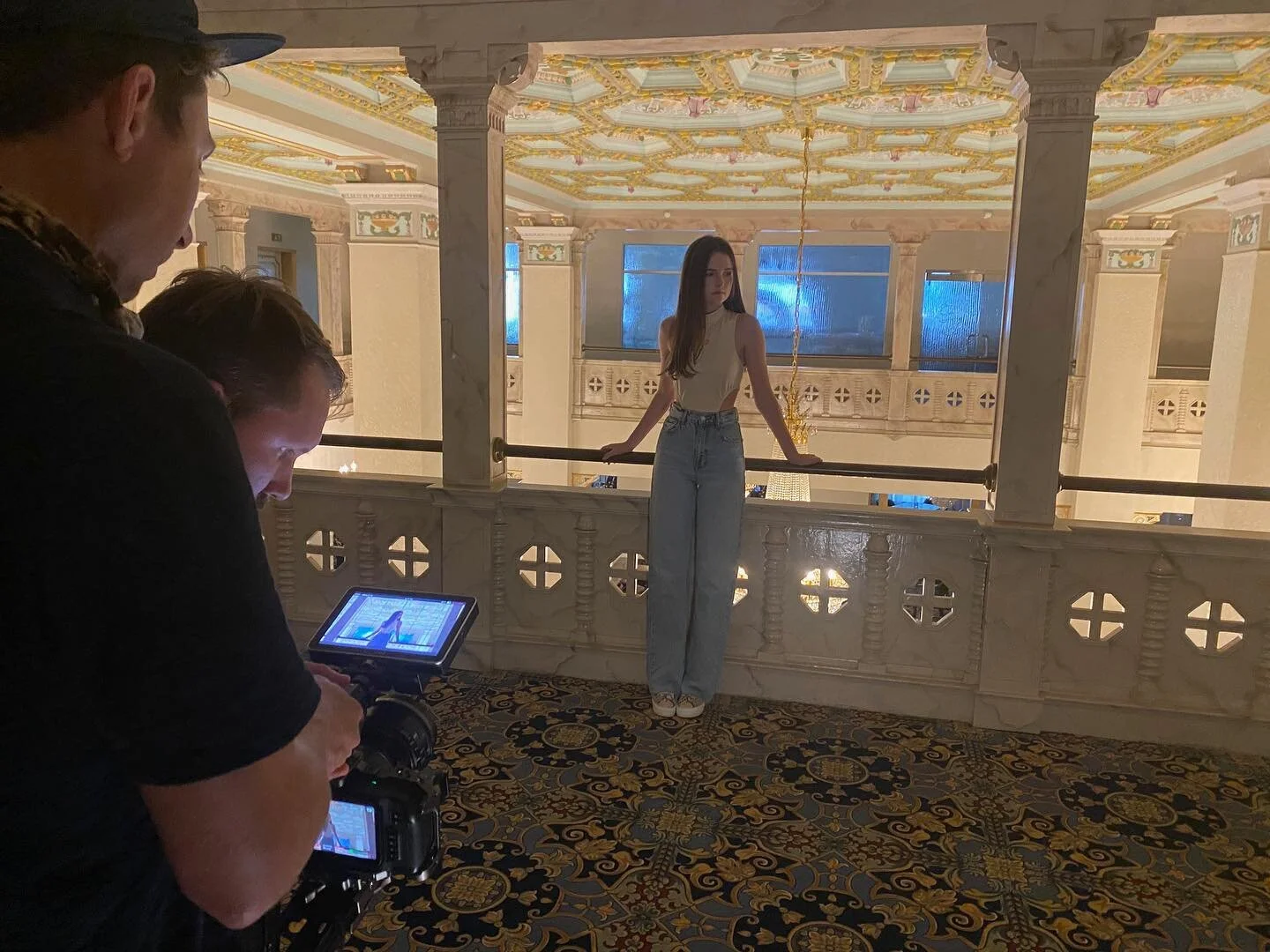 Indie. Aesthetic. Fresh. Nadia&rsquo;s music video is underway... @spencerbradham @drakesweet 

LEARN MORE: www.bison films entertainment.com