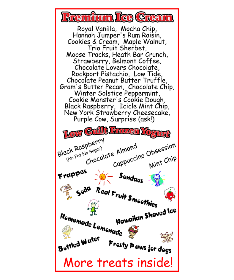 The Ice Cream Store — Bean & Leaf Café The Ice Cream Store