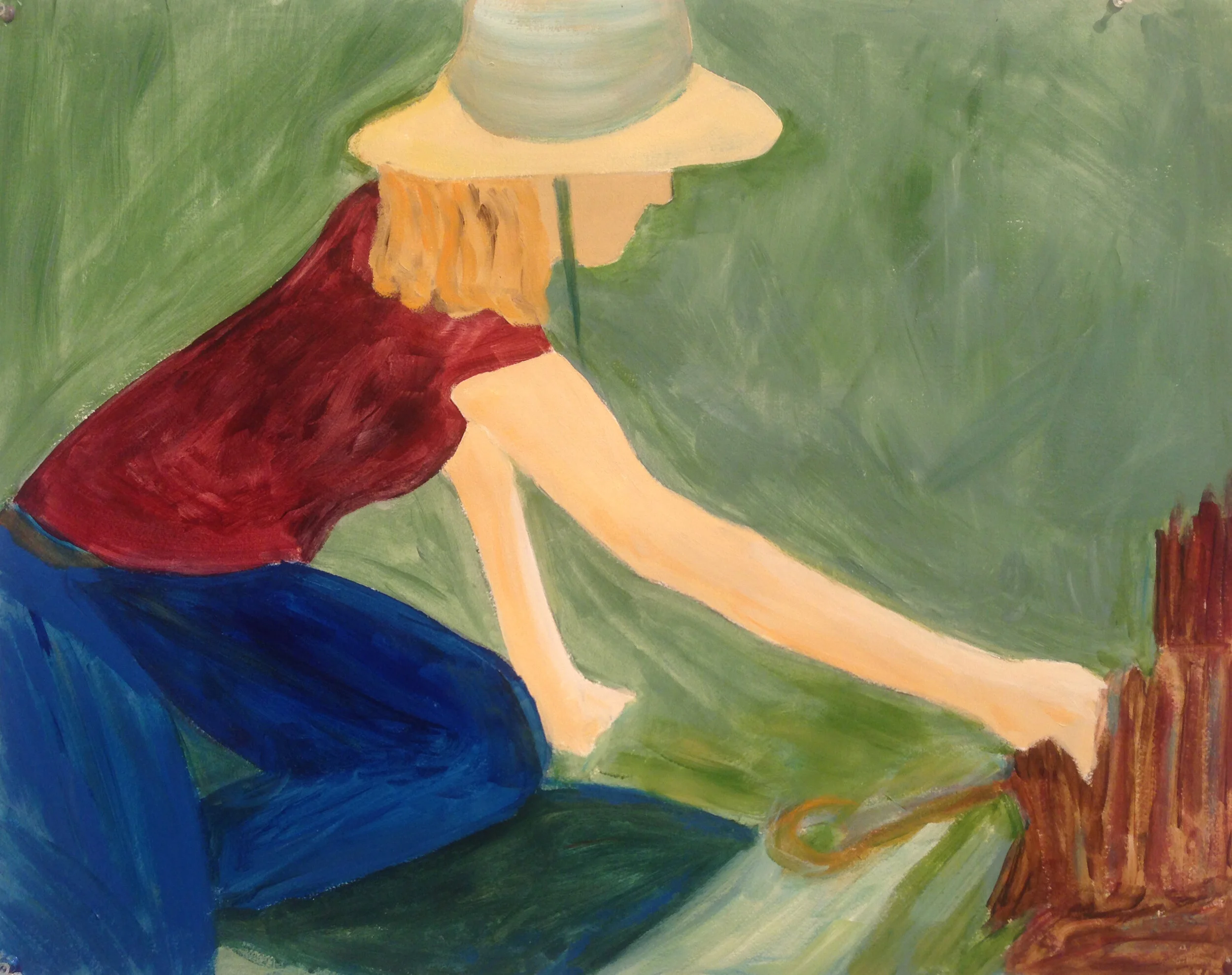 Elaine -
30" x 22"