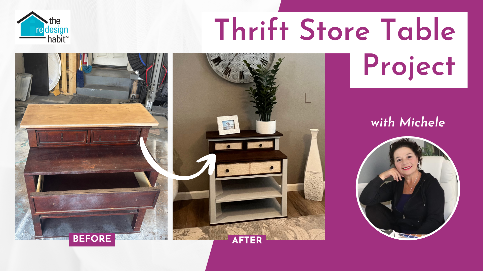 DIY Thrift Store Table Makeover