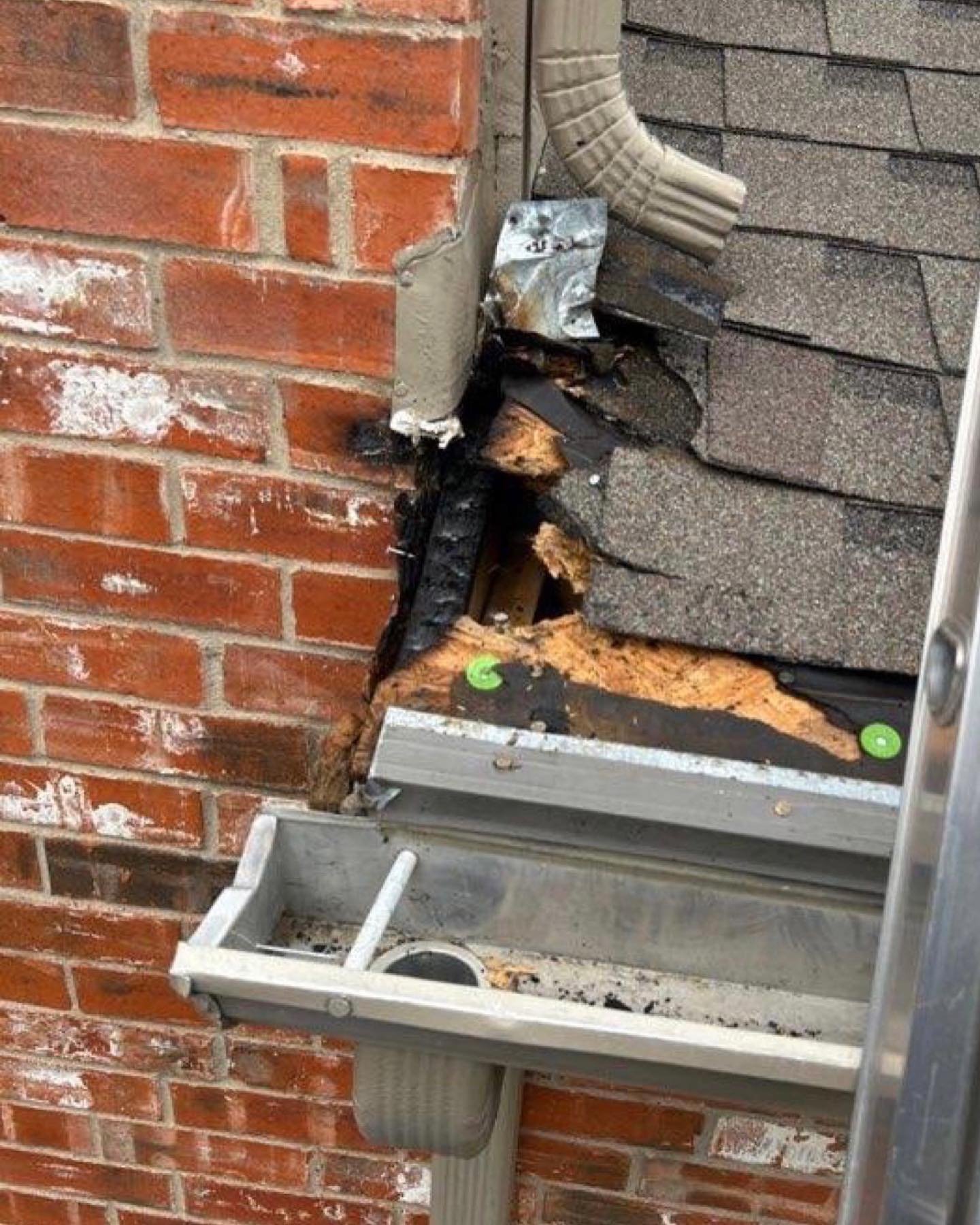 Unbelievable! Lightning struck our homeowners gutters and traveled an incredible 40 feet, setting off a fire!
It's a stark reminder of nature's awesome power and the importance of safety precautions during storms. Thankfully, everyone is safe and e