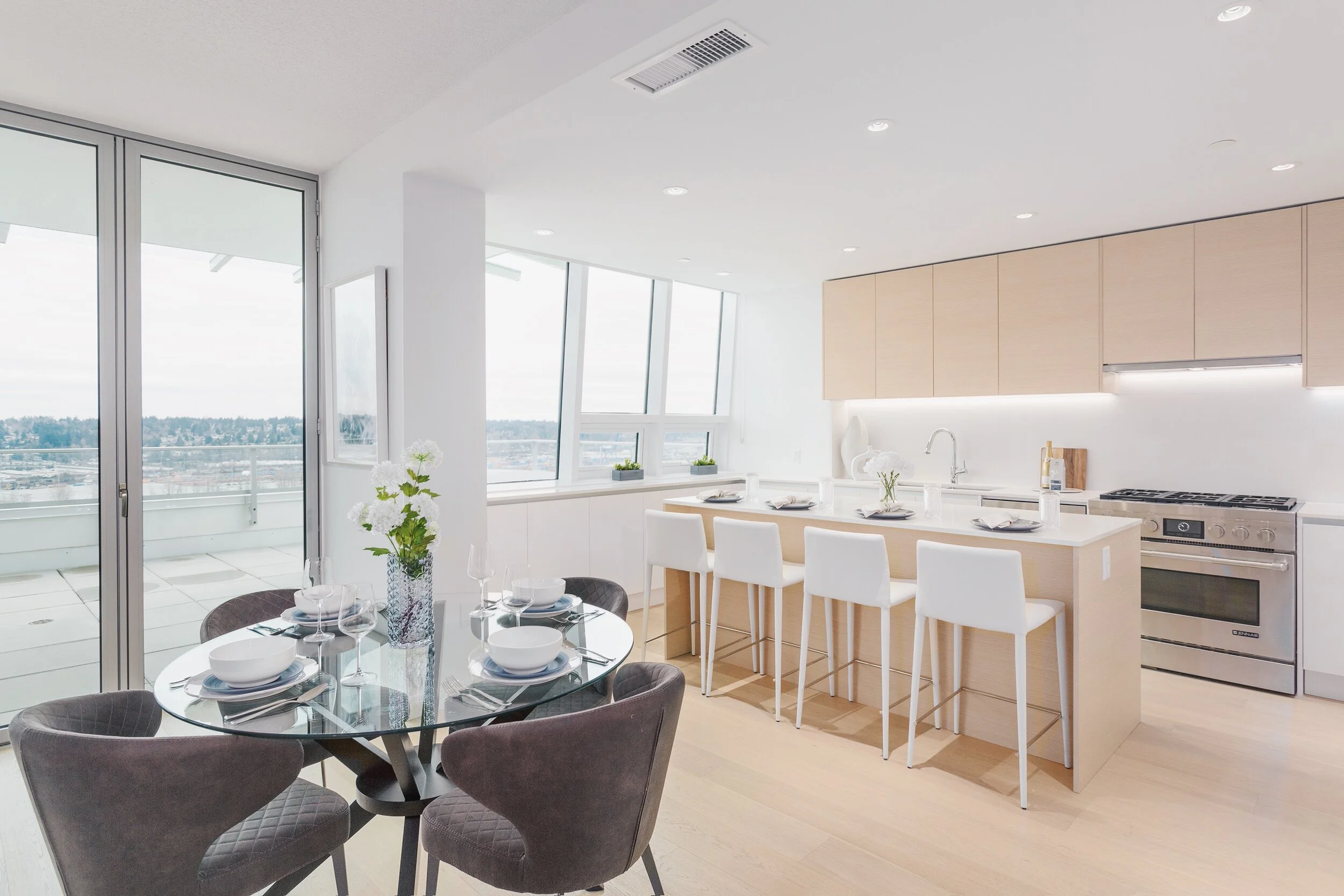 A Quayside staging project we completed.