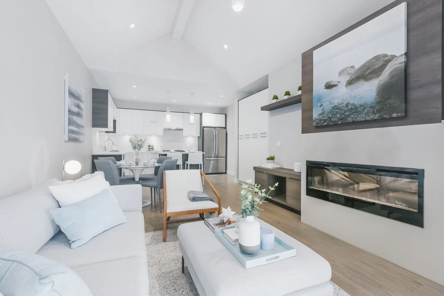 A staging project we completed in South Surrey.