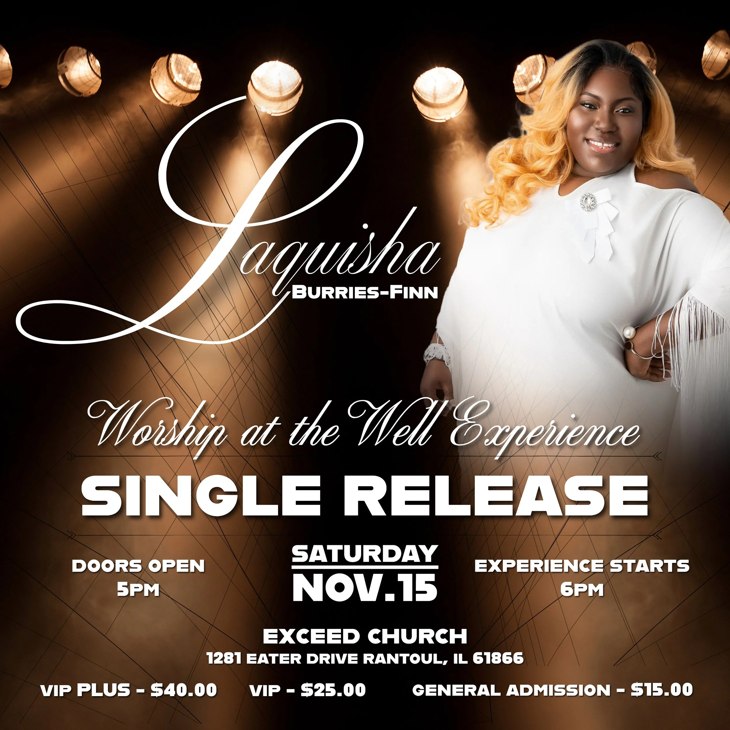 Laquisha Burries-Finn~ “Worship at the Well” Single Release