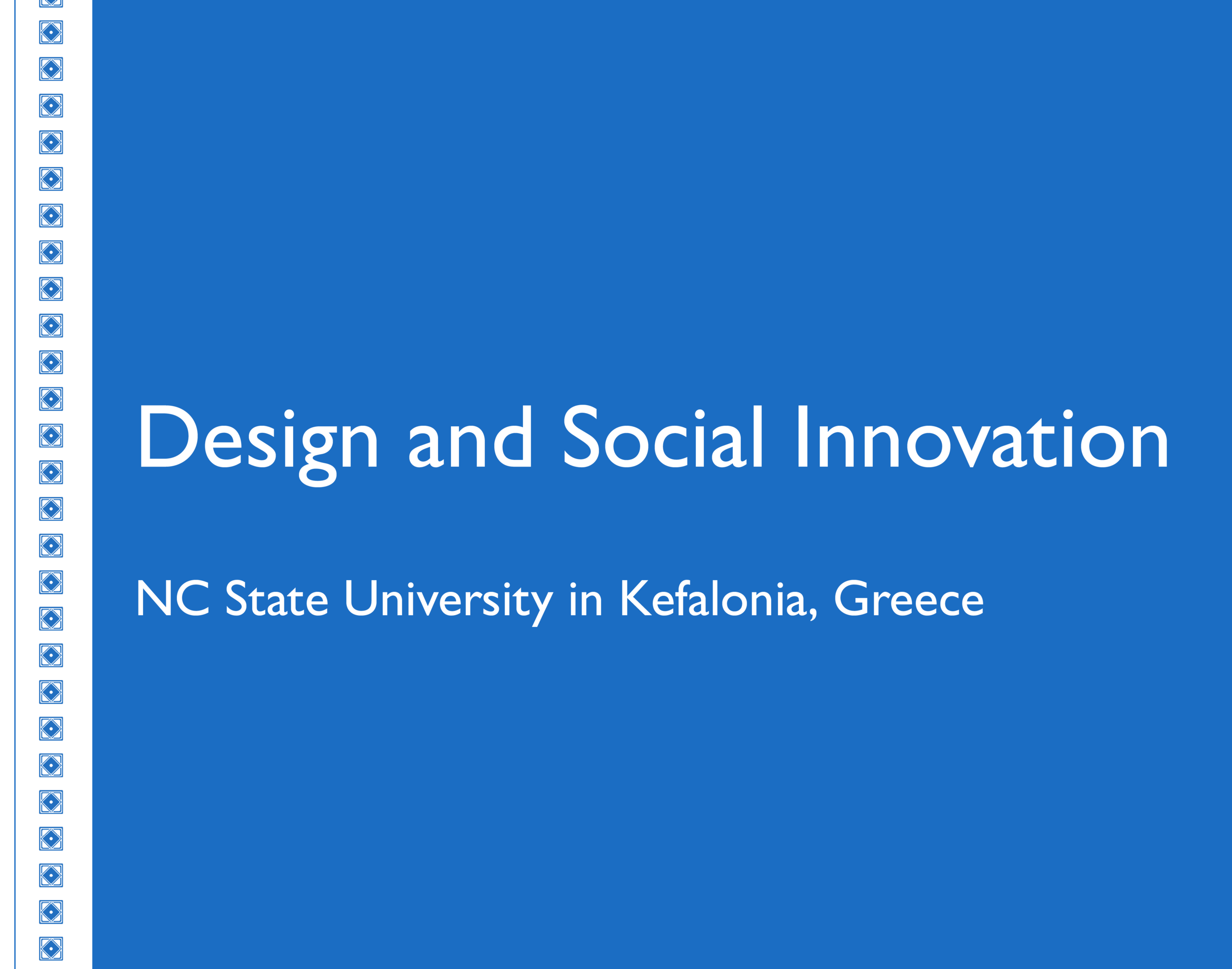 Design and Social Innovation