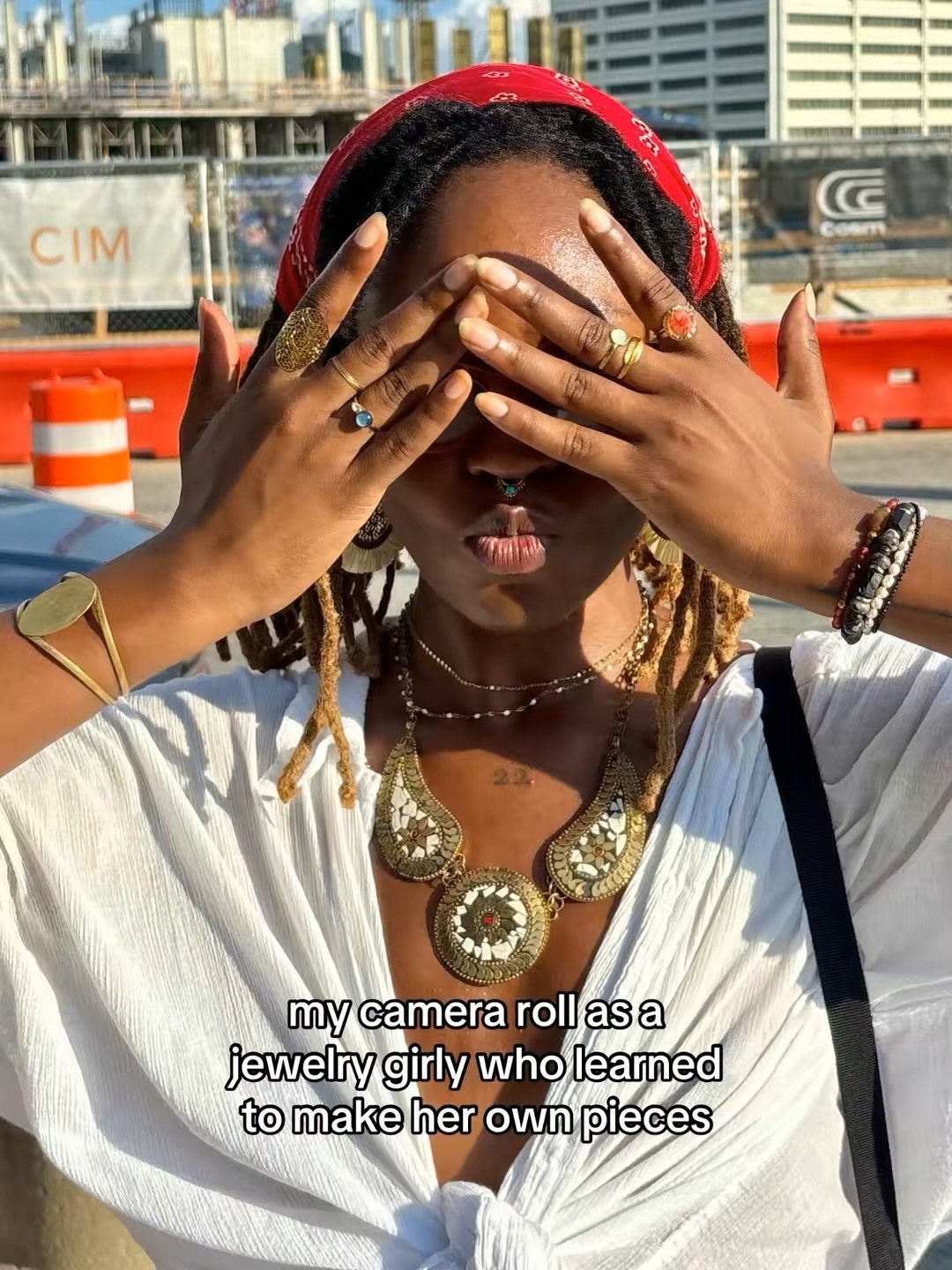 My camera roll as a self taught jeweler
Starting a small business from my one bedroom apartment was not on my bingo card this year but I&rsquo;m glad it&rsquo;s happening 🥰🪿🌷🤭