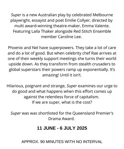 SUPER 2025 Red Stitch Actors Theatre Super 2025 red stitch actors theatre