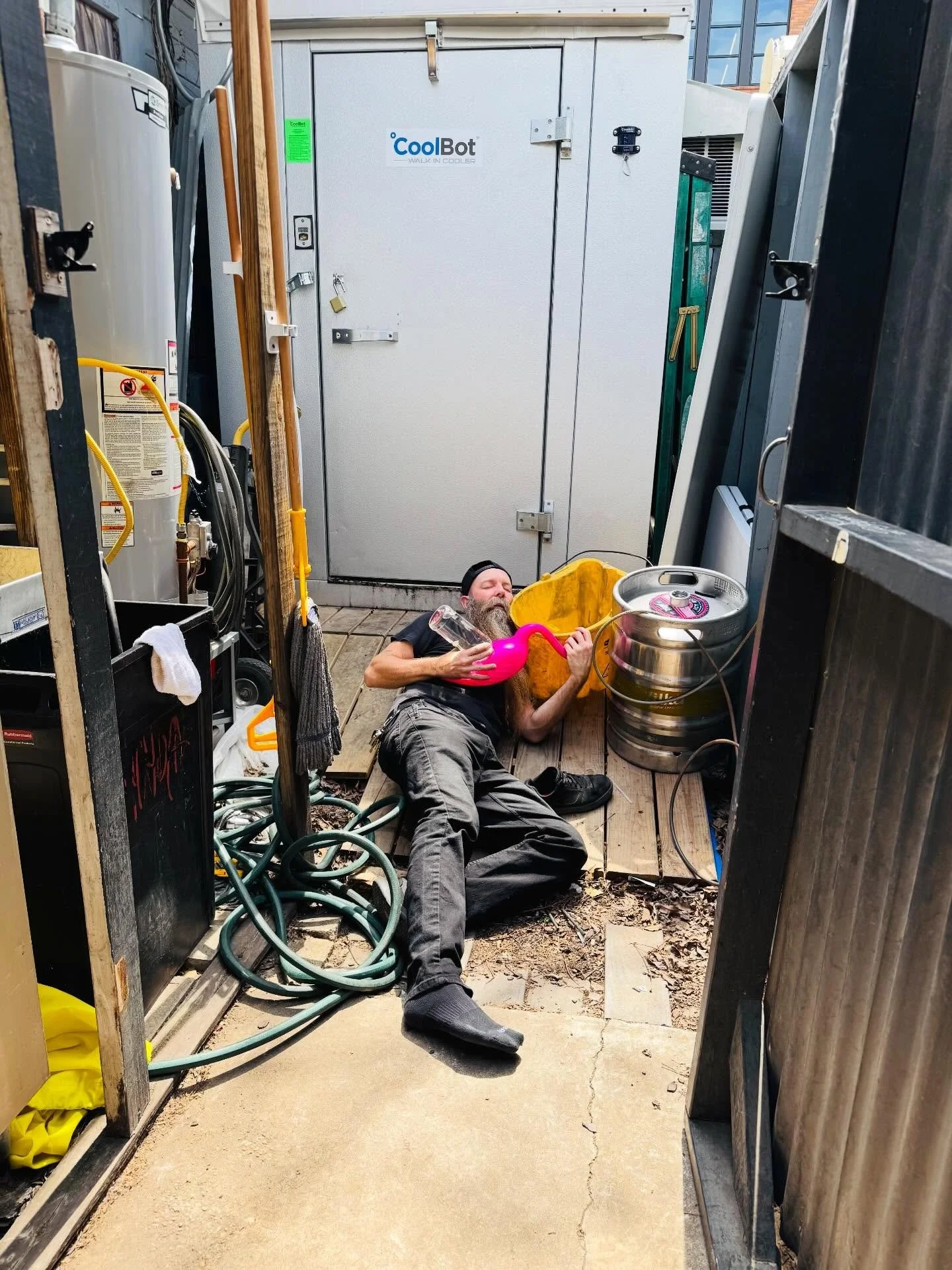 The basement bar opening went very well! So well that we have to shut it down. Thanks to everyone who came!! Maybe one day we&rsquo;ll actually have a basement bar ◡̈ 

April Fools!!!!
Please come to our industry night tonight hehe
(Included is a fre